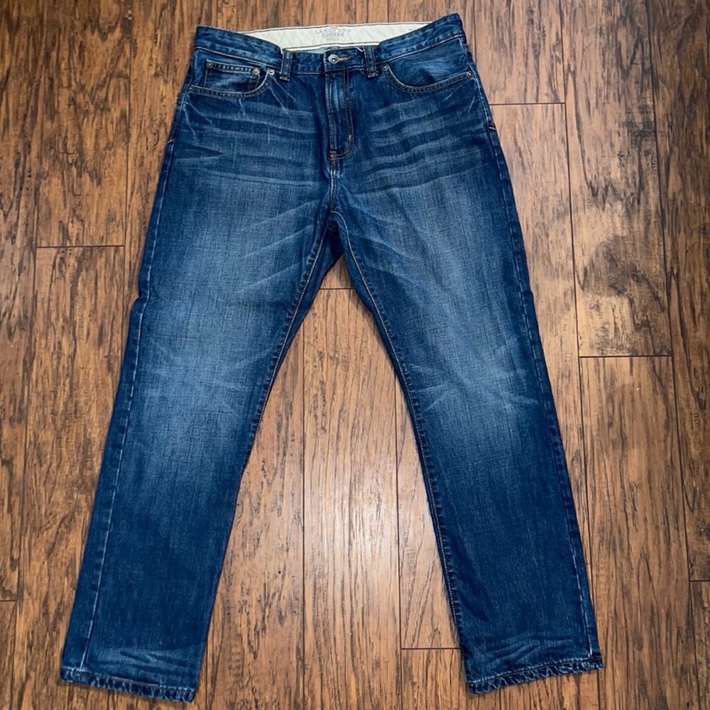 Lands End Canvas Slim Fit Jeans